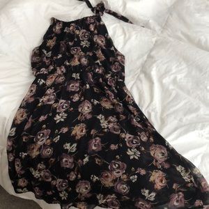 Floral print dress